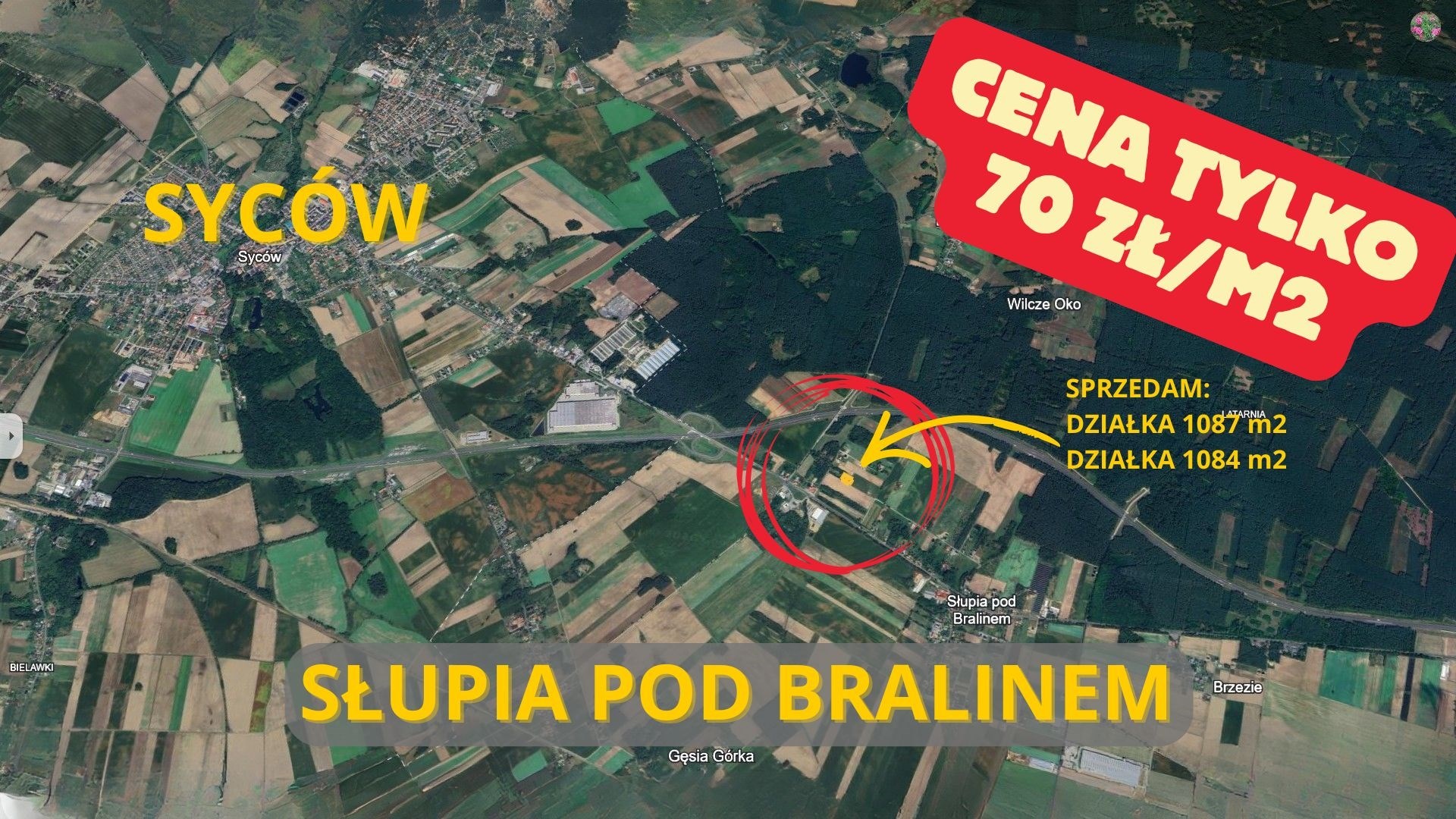 Działka na sprzedaż