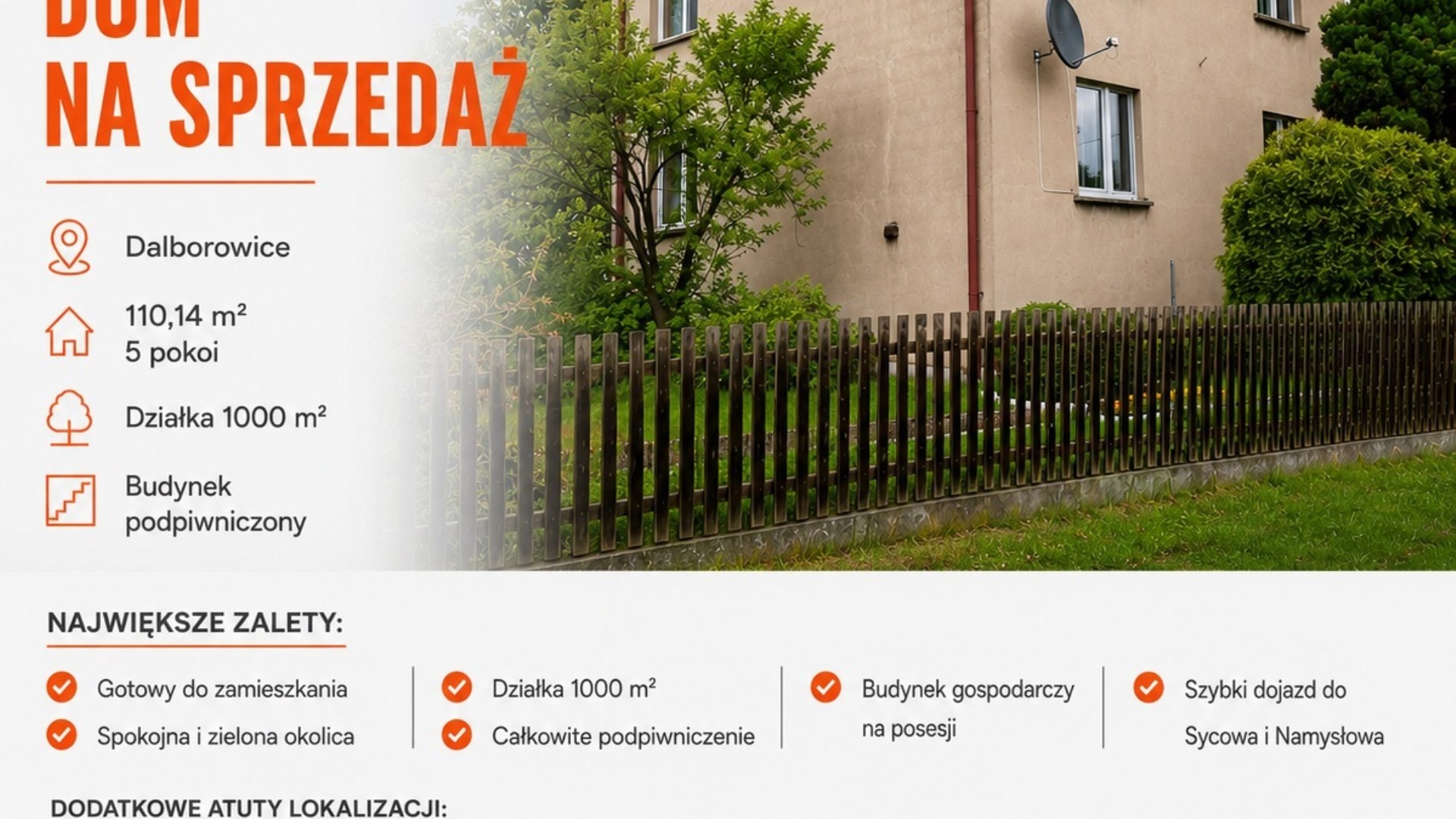 Dom na sprzedaż