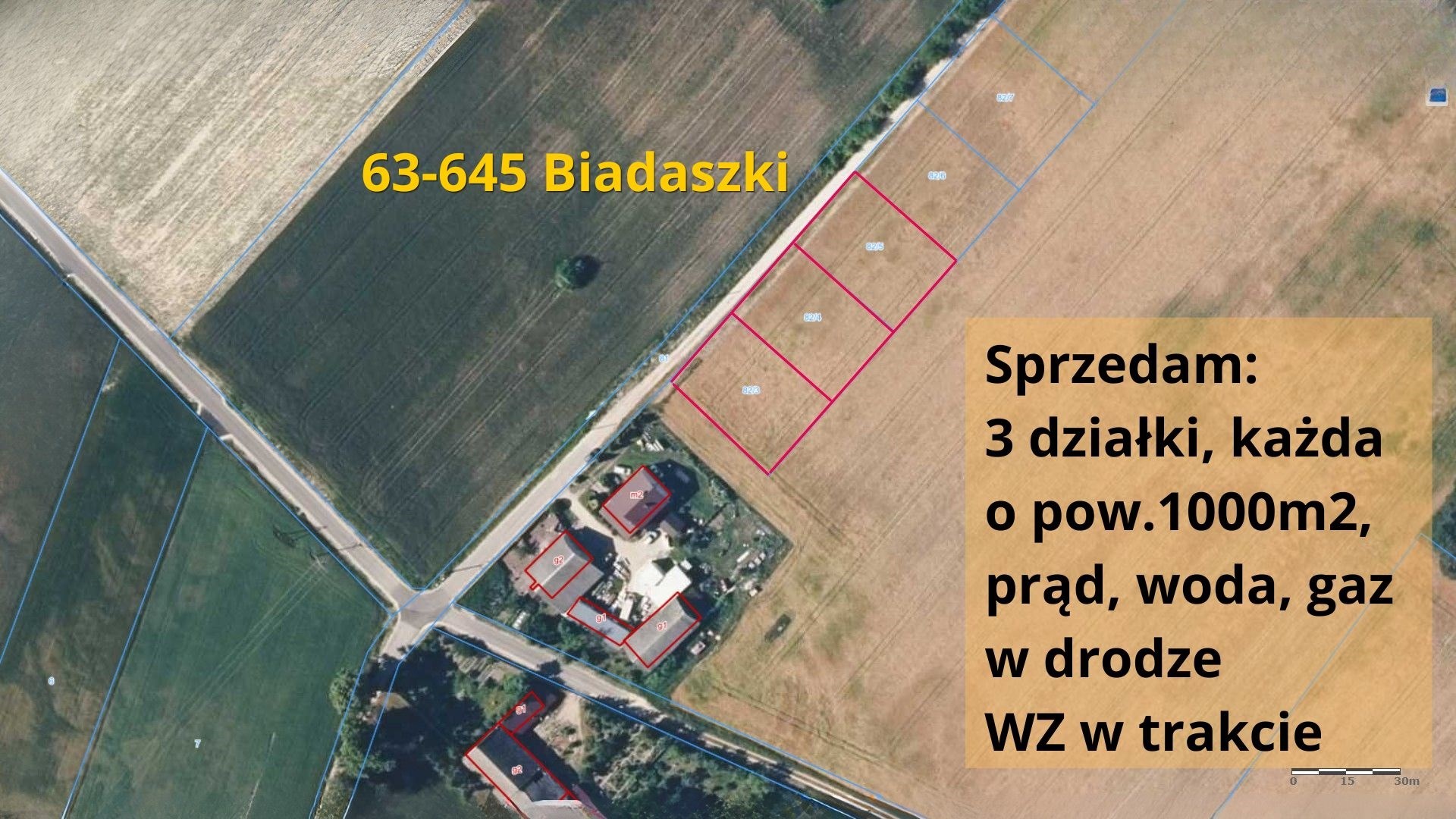 Działka na sprzedaż