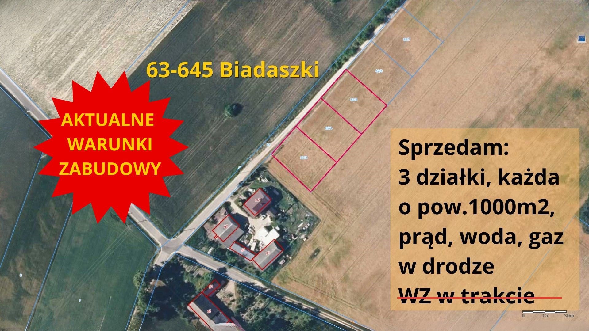 Działka na sprzedaż